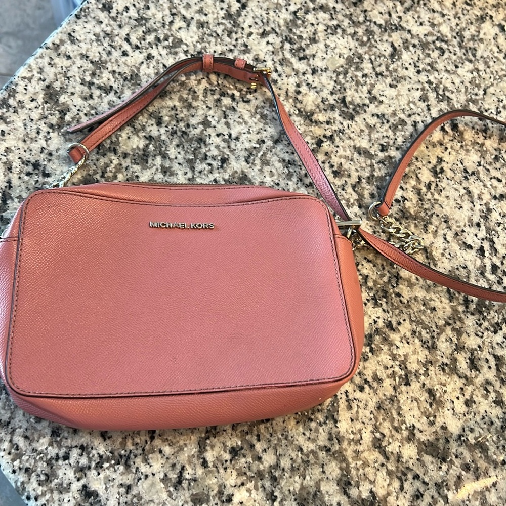 Michael Kors Pink Shoulder Crossbody Bag
